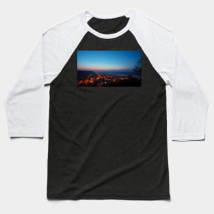 City at dusk - Kazimierz Dolny, Poland Baseball T-Shirt